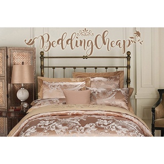 Bedding Cheap ชุดผ้าปู ผ้านวมผ้าแพร 6ชิ้น 6ฟุต