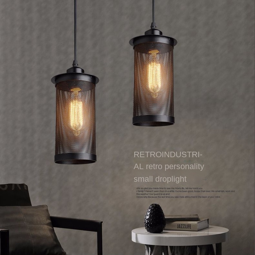 American Industrial Pendant Lamp Aisle Staircase Porch Lights Loft