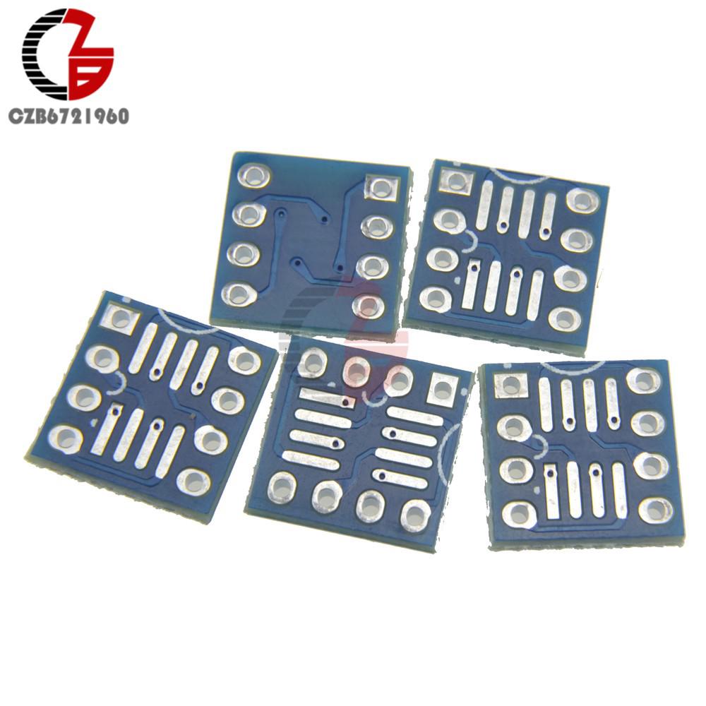 10 ชิ้น sop 8 soic 8 to dip 8 อะแดปเตอร์บอร์ดโมดูล pcb