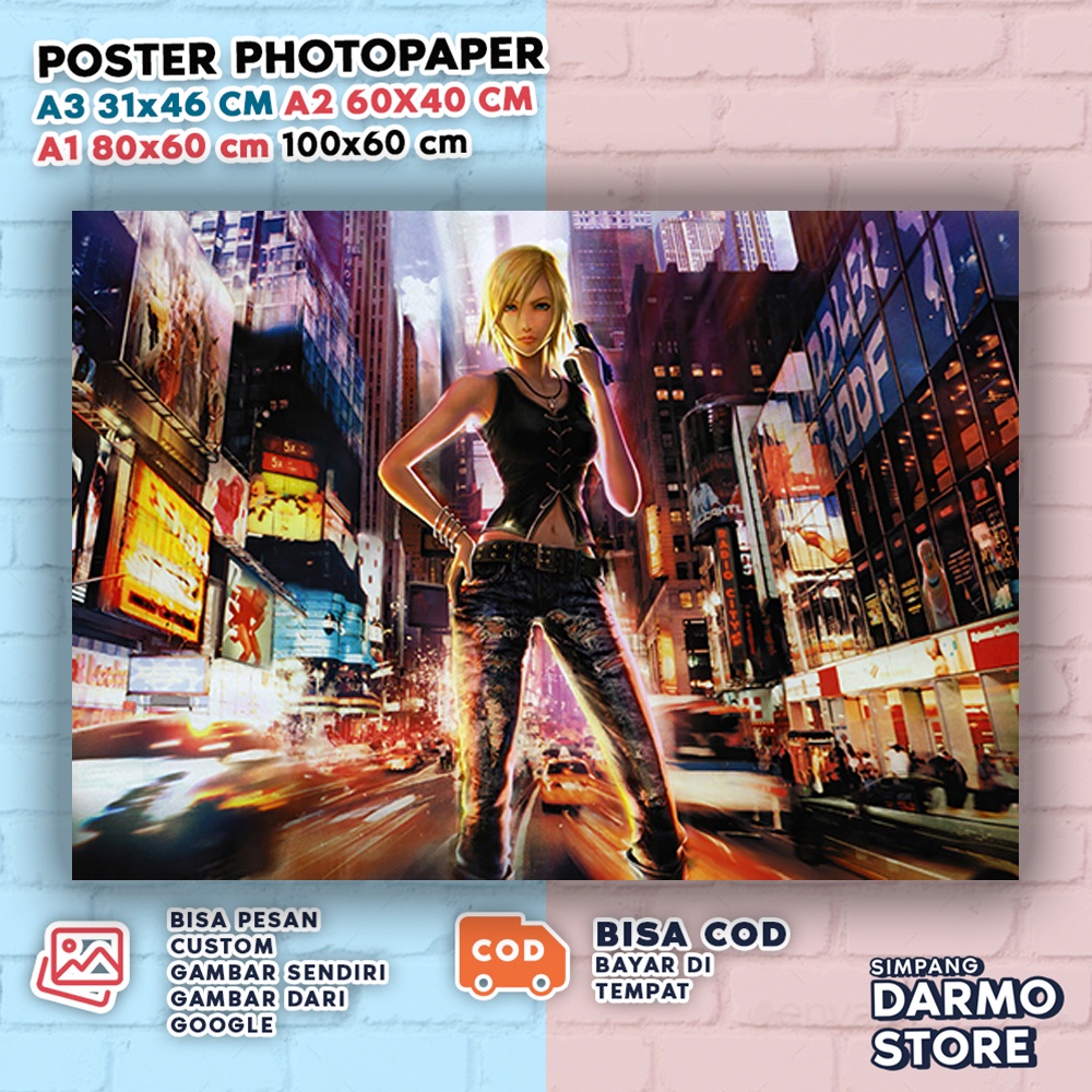 โปสเตอร์ Parasite Eve PE PEE-15 สําหรับแขวนตกแต่งผนัง