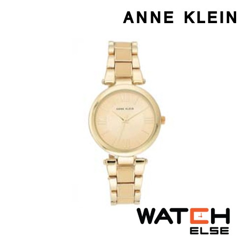 Anne Klein AK-AK-3040TNGB นาฬิกาข้อมือผู้หญิง สายstainless สีทอง