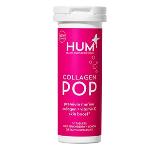 HUM nutrition Collagen POP + Vitamin C Dissolvable Tablets