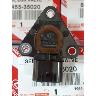 เซ็นเซอร์วาวล์ EGR พาร์ท 89455-35020 สำหรับ Toyota Vigo,Fortuner ปี 04-15 "แท้ศูนย์"