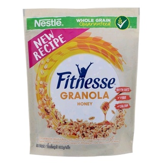 กาโนล่าข้าวโอ๊ตผสมน้ำผึ้ง Nestle Fitnesse Granola Oat &amp; Honey 300g.