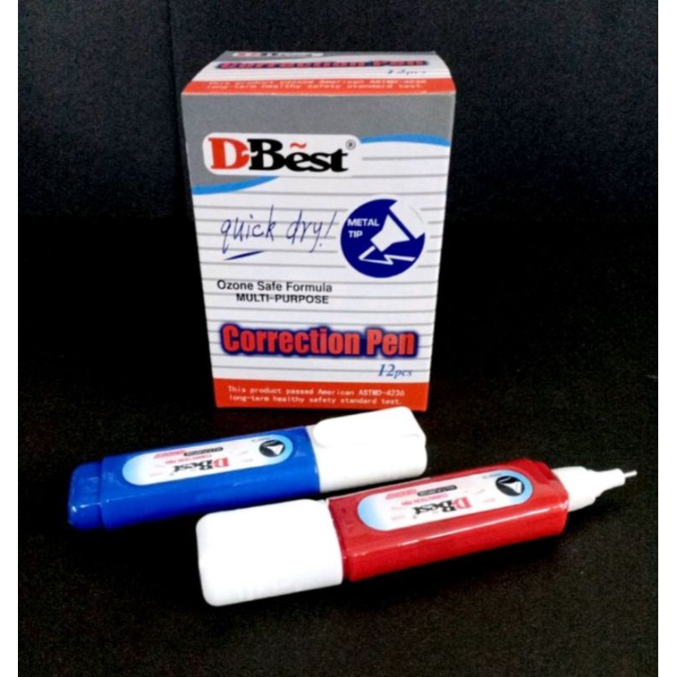 DBEST 12ML CORRECTION PEN / 正水
