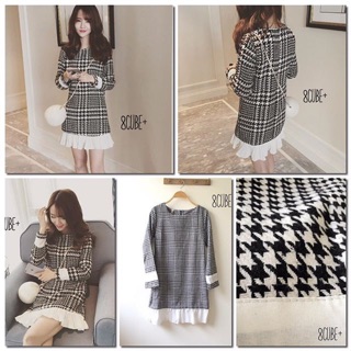 440.- ส่งฟรี🍒 :::shinori wool dress:::