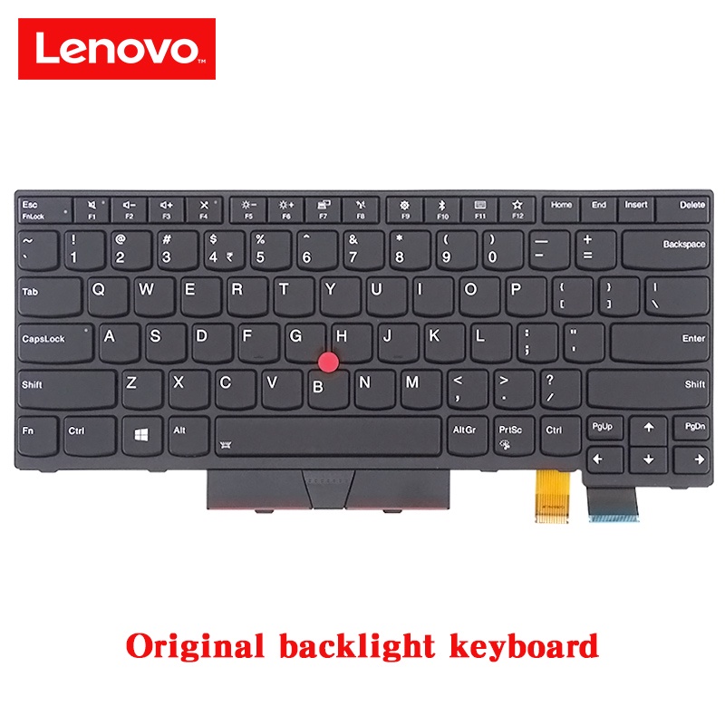ใหม่สําหรับ Lenovo ThinkPad T470 T480 คีย์บอร์ด A475 A485 แป้นพิมพ์โน้ตบุ๊ค 01HX459 01AX364