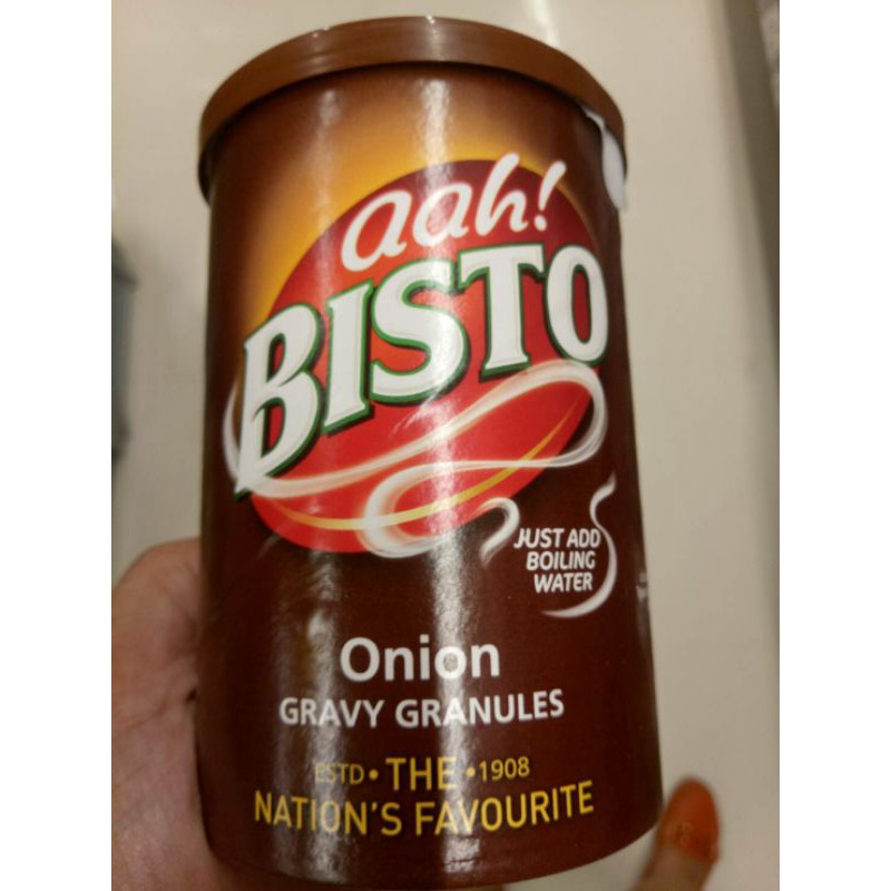 Bisto  Onion Gravy Granules ผงปรุงรส รสหัวหอม 170ราคาสุดฟิน