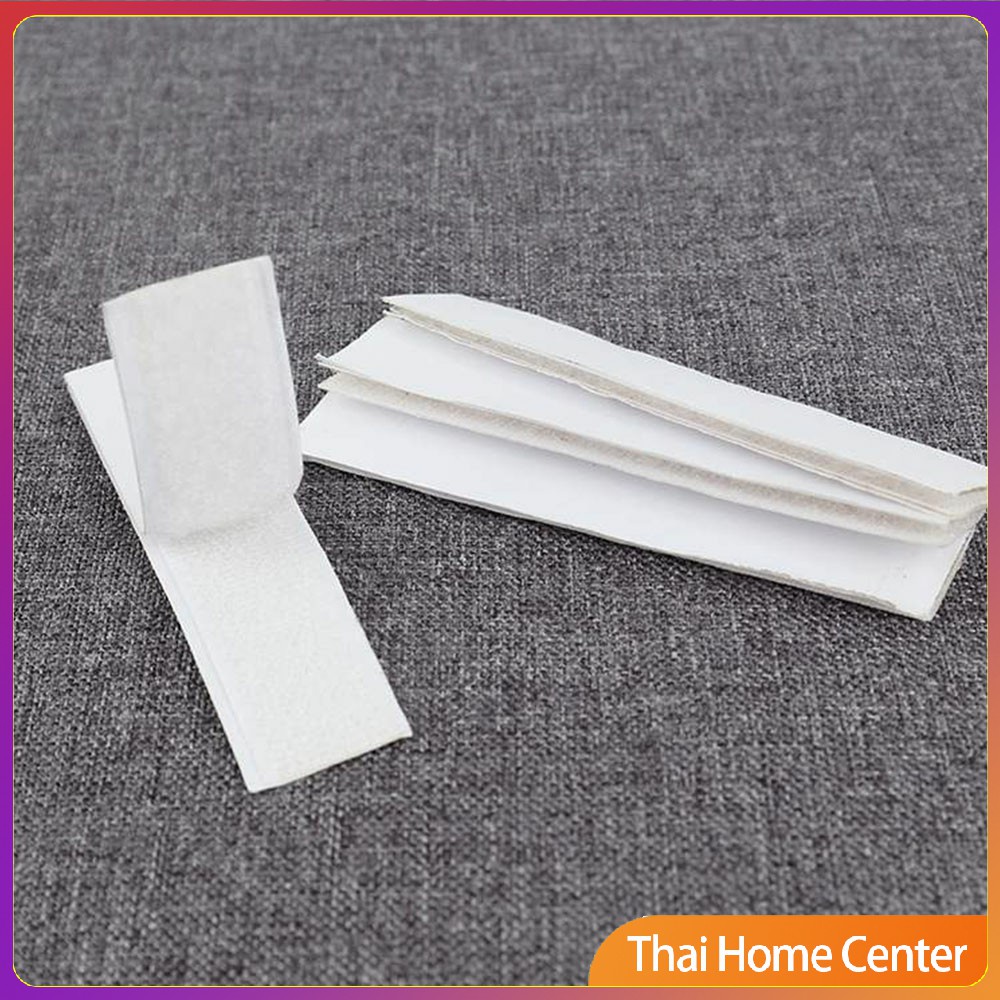 เทปตีนตุ๊กแกมีกาวในตัว แบบ ขน+หนาม และ มีกาวด้านนอก ทั้ง 2 ด้าน บรรจุ 12 คู่/ห่อ เครื่องเขียนคุณภาพดี Velcro - รูปที่ 6