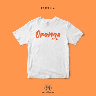 เสื้อยืด พิมพ์ลาย Orange (TS00112) #SOdAtee #SOdAPrintinG