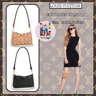 Louis Vuitton   หลุยส์วิตตอง   EASY POUCH ON STRAP กระเป๋าถือ/กระเป๋าถือ/กระเป๋าสตรี/100% ของแท้จากยุโรป/กระเป๋าสะพายข้า