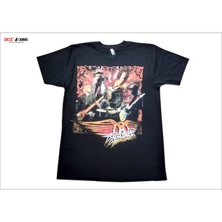 เสื้อยืดโอเวอร์ไซส์เสื้อยืด ลายวง Aerosmith Original (ภาพถ่ายสด)S-4XL