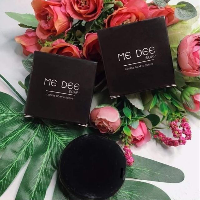 สบู่สครับกาแฟ​สมุนไพร​ ME​ DEE​ Coffee​&Scrub