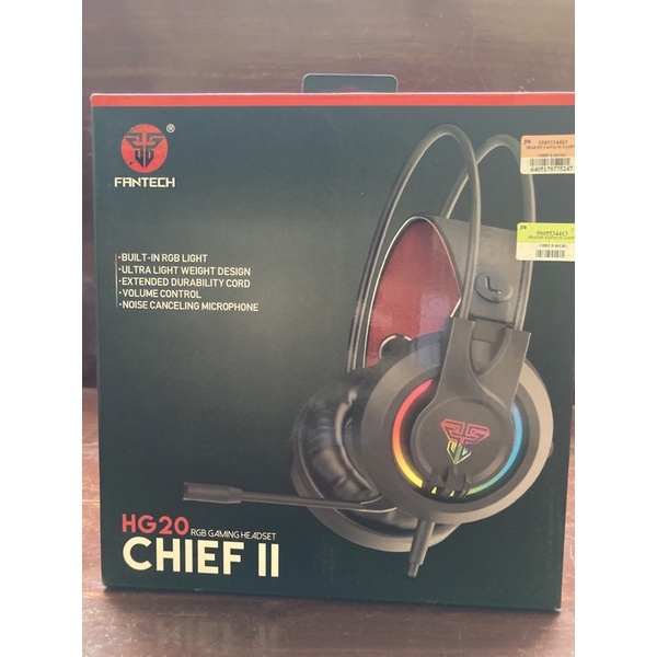 หูฟัง Fantech HG20 CHIEF II RGB Gaming Headset