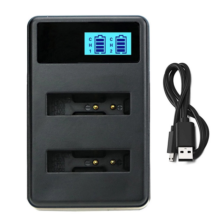 Li-50B LI50B li 50B เครื่องชาร์จกล้องแบตเตอรี่คู่สําหรับ OLYMPUS