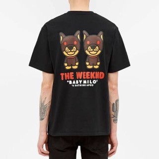 เสื้อยืด Bathing ape The Weeknd t-shirt