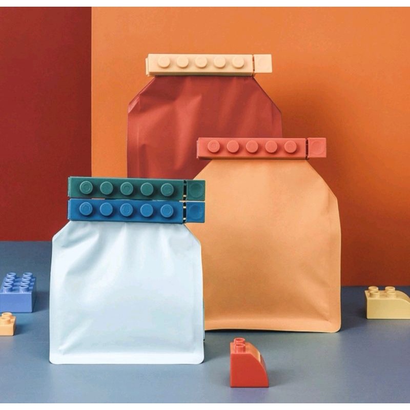 🌯พร้อมส่ง🌯 ที่หนีบถุงขนม กันลม 1กล่อง 4 ชิ้น - รูปที่ 2