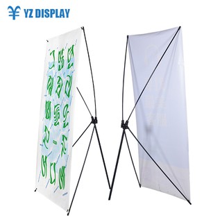 ใหม่ X เฟรม C แบนเนอร์ 60X160 ซม New X frame C Banner 60X160 cm X Stand display banner