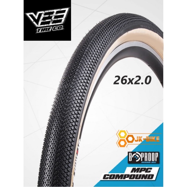 ยางนอกจักรยาน(ขอบลวด) Vee Tire Co  Speedster 26x2.0 (51-559) 1 เส้น
