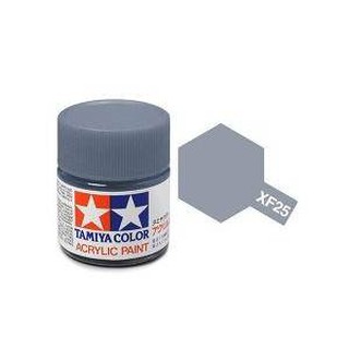 สีทามิย่าสูตรน้ำ Tamiya Acrylic XF25 Light Sea Blue 10ml