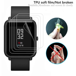 ฟิล์ม Tpu ป้องกันใบหน้า สําหรับ Amazfit bip bip Lite 1S U U Pro bip 3 bip 3 Pro