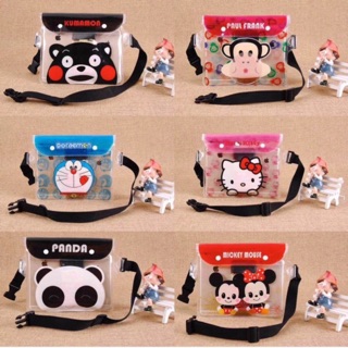 waterproof waist bagกระเป๋ากันน้ำคาดเอวลายการ์ตูน กระเป๋าสะพายกันน้ำ กระเป๋าพลาสติกกันน้ำ จัดส่งด่วนใน 24 ชม.