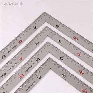 TTLIFE 90 Degree Right Angle Stainless Steel Ruler Easy To Read Square Layout Tool (500Mm X 250Mm)