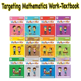 หนังสือ EP Mathematics Work Textbook Targeting Book Primary 1-6 (ประถมปีที่ 1-6) หนังสือสือเรียนหลังสูตรนานาชาติ EP