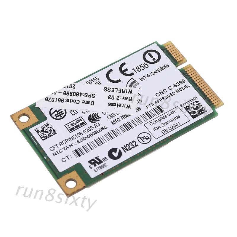 Rxsix Wifi Link 5100 Agn 300 M การ์ดไร้สาย 2 . 4 G + 5 G Dual Band Web Card สําหรับ Cq40 Cq45