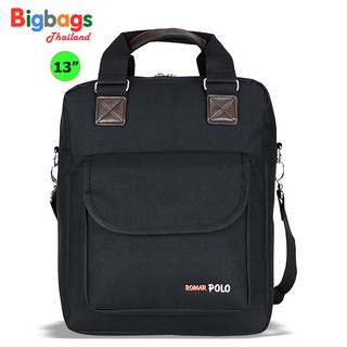 BigBagsThailand กระเป๋าสะพายไหล่ กระเป๋าใส่เอกสาร กระเป๋าใส่โน๊ตบุ๊ค Laptop 13 นิ้ว รุ่น R41408