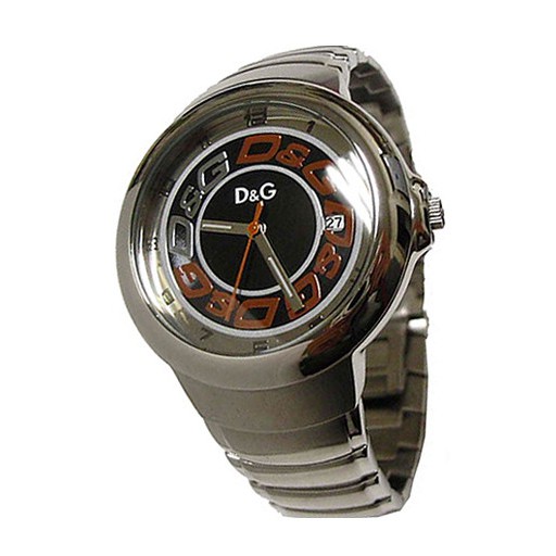 นาฬิกาข้อมือผู้ชาย ยี่ห้อ D&amp;G WATCH MOLE SLV/BLK DIAL BRC