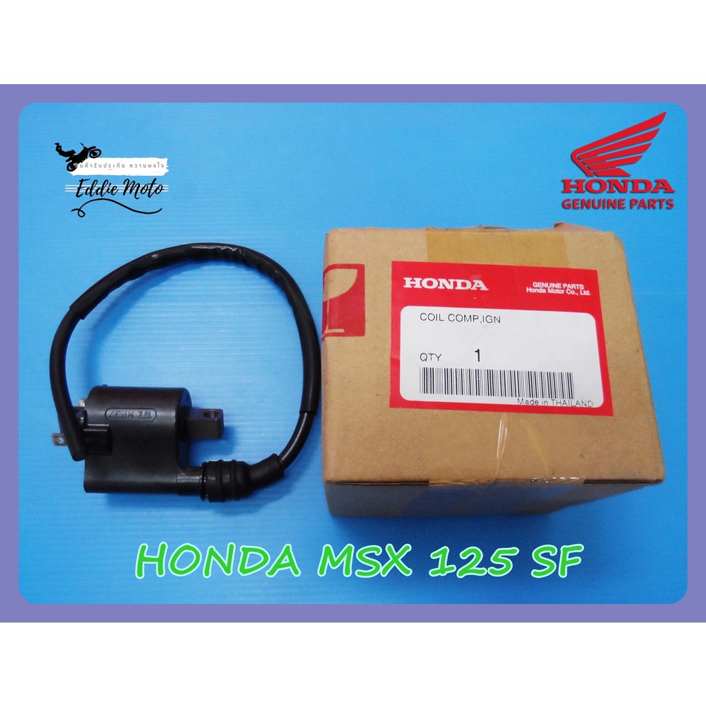 PLUG COIL "GENUINE PARTS" Fit For HONDA MSX125SF SPARK // คอยล์หัวเทียน ของแท้