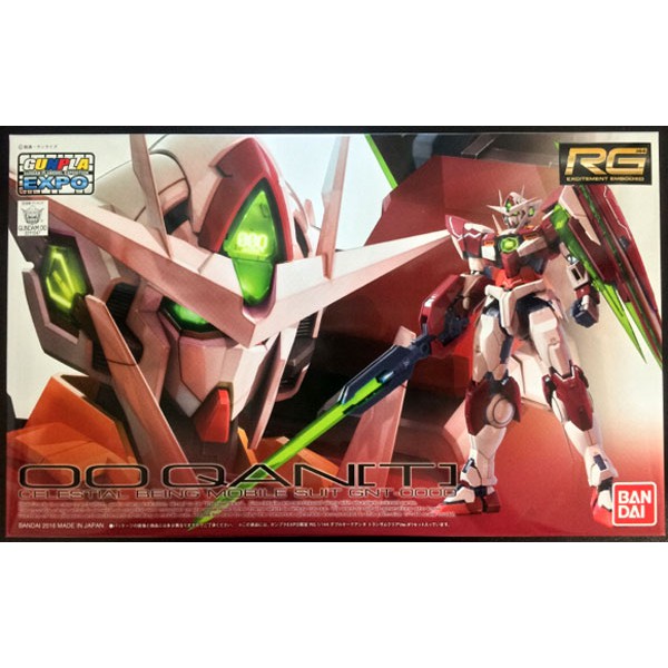 [LIMITED] RG 1/144 00 Qan[T]​ Trans-Am Clear Color Ver. OO Qan(T)