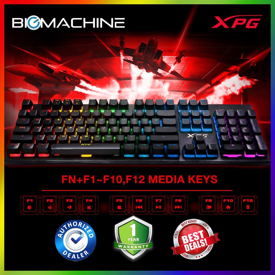 ADATA XPG RGB Infarex K10 Gaming Mem-chanical Switch Keyboard