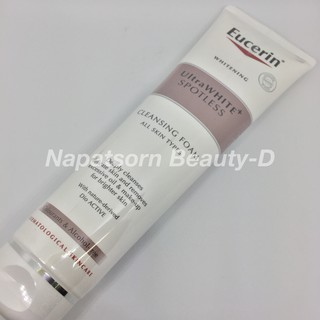 Eucerin Ultrawhite Plus Spotless Cleansing Foam 150g.