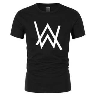 เสื้อยืดผู้ชาย เสื้อยืด พิมพ์ลาย Gildan Dj Alan Walker แฟชั่นสําหรับชาย และหญิง S-5XL