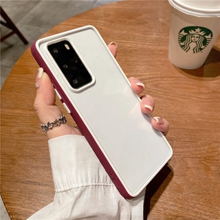 เคสโทรศัพท์กันกระแทกสีใสสําหรับ Huawei P40 P30 P50 PRO MATE 30 40 PRO MATE 40 RS