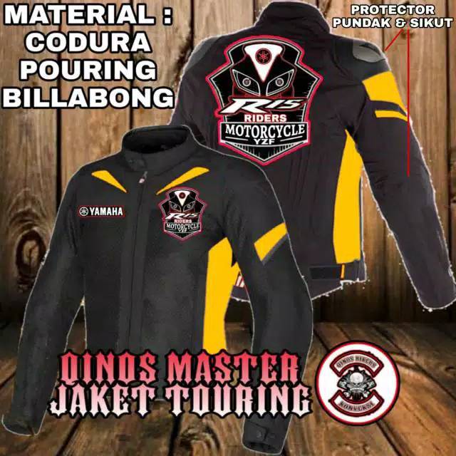 R15 Jacket R15 Touring Jacket เสื้อแจ็คเก็ตมอเตอร์ไซค์ เสื้อแจ็คเก็ต Yamaha R15