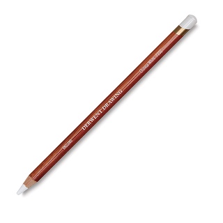 ดินสอวาดรูปสีขาว Derwent Drawing Pencil : Chinese White 7200