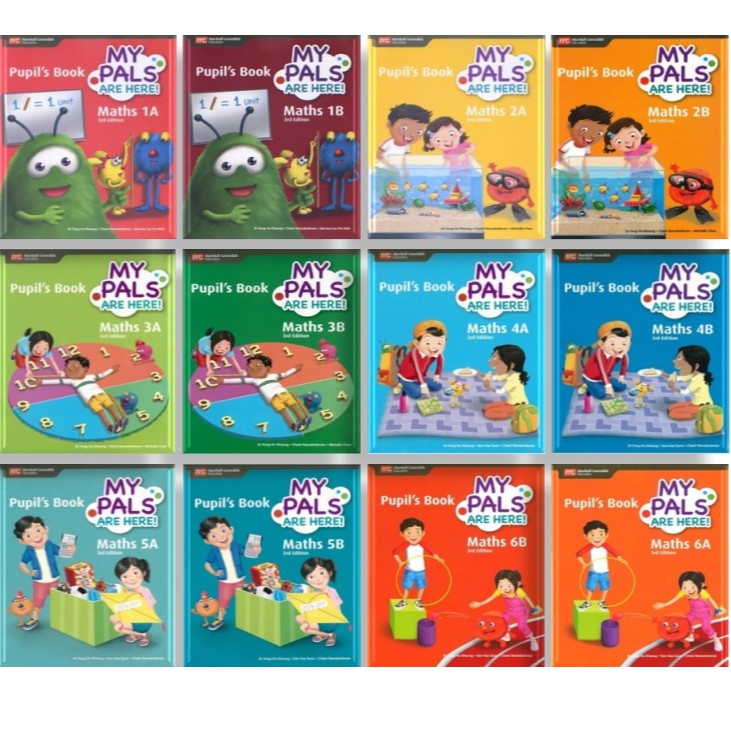 MPH Maths หนังสือเรียน 📖 My Pals Are Here! Maths (3rd Edition) Primary 1-6