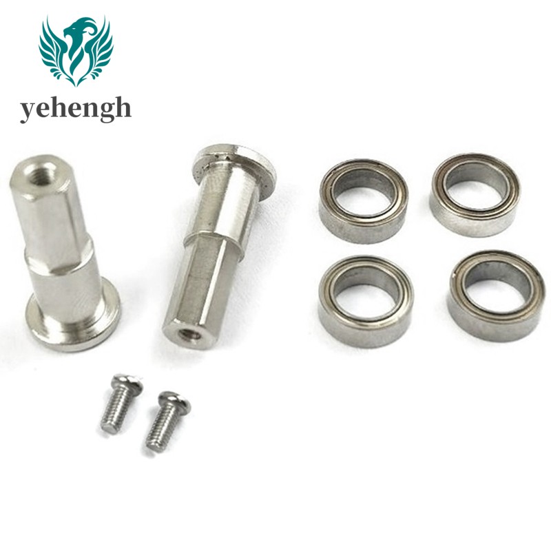 5Mm Metal Combiner Wheel Hub Hex Adapter with Bearing for Wpl D12