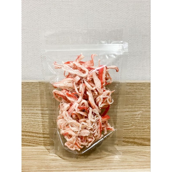 ขนาดทดลอง หมึกหยองเผ็ด (Shredded Dried Spicy Squid)