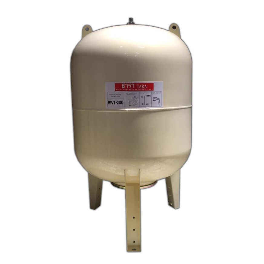 ถังแรงดัน diaphragm ไดอะแฟรม Pressure Tank รุ่น WVT,PV200 ขนาด 200