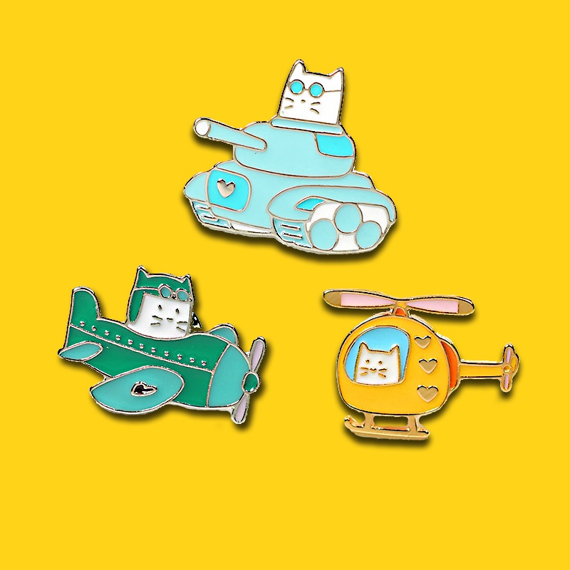 หมุดลายสัตว์เคลือบเงา สไตล์อนิเมะ สำหรับงานปาร์ตี้และเครื่องประดับ พร้อมเข็มกลัด ของขวัญที่เหมาะสำหรับทุกคน