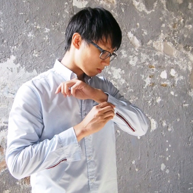 penny button down collar shirt