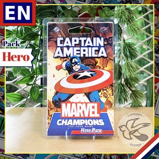 Marvel Champions The Card Game – Captain America Hero Pack [Boardgame]