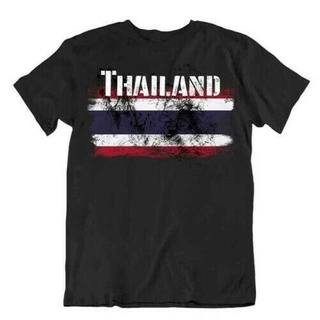 พร้อมส่ง เสื้อยืดคอกลม แขนสั้น ผ้าฝ้าย 100% พิมพ์ลายธงชาติไทย แผนที่เมือง หลายสี แฟชั่นฤดูร้อน สําหรับผู้ชายS-5XL