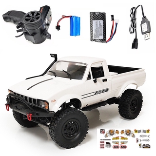 WPL C24 อัพเกรด C24-1 1:16 RC รถ 4WD วิทยุควบคุม Off-Road Mini Car RTR KIT Rock Crawler Electric Buggy เครื่องเคลื่อนย้าย