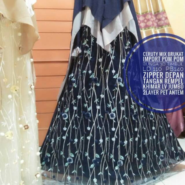 Jodha Beghum Jalalluddin Akbar Brukat นําเข้า Pom Pom 3D