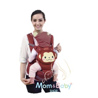 ปลายทางได้!! เป้อุ้มเด็ก 4in1 Hip Seat Carrier (สีน้ำตาล)